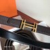 Hermes H Au Carre Belt Buckle & Cafe 32mm Strap Hermes H Au Carre Belt Buckle & Cafe 32mm Strap