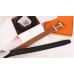 Hermes H Belt Buckle & Brown Clemence 32 MM Strap
