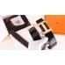 Hermes H Belt Buckle & Chocolate Clemence 32 MM Strap