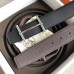 Hermes H d'Ancre Reversible Belt In Cafe/Noir Leather Hermes H dAncre Reversible Belt In Cafe/Noir Leather