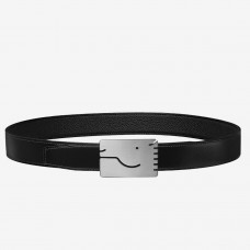Hermes Black A Cheval Belt Buckle 32 MM Reversible Leather Hermes Black A Cheval Belt Buckle 32 MM Reversible Leather