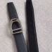 Hermes Etrier Buckle Belt & Black Clemence 32 MM Strap
