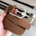 Hermes Brown Licol 40 MM Reversible Leather Belt Hermes Brown Licol 40 MM Reversible Leather Belt