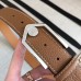 Hermes Brown Licol 40 MM Reversible Leather Belt Hermes Brown Licol 40 MM Reversible Leather Belt
