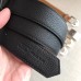 Hermes Black Licol 40 MM Reversible Leather Belt Hermes Black Licol 40 MM Reversible Leather Belt