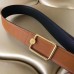 Hermes Oscar Buckle 40 MM Belt Brown Reversible Leather Hermes Oscar Buckle 40 MM Belt Brown Reversible Leather