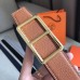 Hermes Officier Belt Buckle & Brown 38MM Strap Hermes Officier Belt Buckle & Brown 38MM Strap