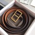 Hermes Officier Belt Buckle & Brown 38MM Strap Hermes Officier Belt Buckle & Brown 38MM Strap