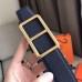 Hermes Officier Belt Buckle & Navy 38MM Strap Hermes Officier Belt Buckle & Navy 38MM Strap