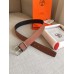 Hermes Brown Saddle 38MM Reversible Belt Hermes Brown Saddle 38MM Reversible Belt