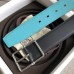 Hermes Bleu Obscur Saddle 38MM Reversible Belt Hermes Bleu Obscur Saddle 38MM Reversible Belt