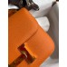 Hermes Constance 24 Handmade Bag In Orange Epsom Calfskin Hermes Constance 24 Handmade Bag In Orange Epsom Calfskin