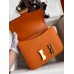 Hermes Constance 24 Handmade Bag In Orange Epsom Calfskin Hermes Constance 24 Handmade Bag In Orange Epsom Calfskin