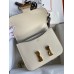 Hermes Constance 24 Handmade Bag In Craie Epsom Calfskin