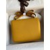 Hermes Constance 24 Handmade Bag In Jaune Ambre Epsom Calfskin Hermes Constance 24 Handmade Bag In Jaune Ambre Epsom Calfskin
