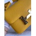 Hermes Constance 24 Handmade Bag In Jaune Ambre Epsom Calfskin Hermes Constance 24 Handmade Bag In Jaune Ambre Epsom Calfskin