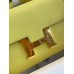 Hermes Constance 24 Handmade Bag In Lime Epsom Calfskin Hermes Constance 24 Handmade Bag In Lime Epsom Calfskin