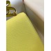 Hermes Constance 24 Handmade Bag In Lime Epsom Calfskin Hermes Constance 24 Handmade Bag In Lime Epsom Calfskin
