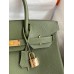 Hermes Birkin 30 Retourne Handmade Bag In Canopee Clemence Leather Hermes Birkin 30 Retourne Handmade Bag In Canopee Clemence Leather