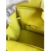 Hermes Birkin 30 Retourne Handmade Bag In Lime Epsom Calfskin Hermes Birkin 30 Retourne Handmade Bag In Lime Epsom Calfskin