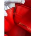 Hermes Birkin 30 Retourne Handmade Bag In Red Epsom Calfskin Hermes Birkin 30 Retourne Handmade Bag In Red Epsom Calfskin