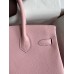 Hermes Birkin 30 Retourne Handmade Bag In Rose Sakura Epsom Calfskin Hermes Birkin 30 Retourne Handmade Bag In Rose Sakura Epsom Calfskin
