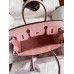Hermes Birkin 30 Retourne Handmade Bag In Rose Sakura Epsom Calfskin Hermes Birkin 30 Retourne Handmade Bag In Rose Sakura Epsom Calfskin
