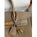Hermes Birkin 30 Retourne Handmade Bag In Taupe Epsom Calfskin Hermes Birkin 30 Retourne Handmade Bag In Taupe Epsom Calfskin