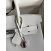 Hermes Birkin 30 Retourne Handmade Bag In White Epsom Calfskin Hermes Birkin 30 Retourne Handmade Bag In White Epsom Calfskin