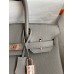 Hermes Birkin 30 Retourne Handmade Bag In Gris Meyer Clemence Leather Hermes Birkin 30 Retourne Handmade Bag In Gris Meyer Clemence Leather