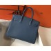 Hermes Blue Agate Clemence Birkin 30cm Bag Hermes Blue Agate Clemence Birkin 30cm Bag