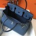 Hermes Blue Agate Clemence Birkin 30cm Bag Hermes Blue Agate Clemence Birkin 30cm Bag