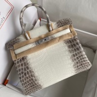 Hermes Diamond Birkin 30cm Bag In Himalaya Niloticus Crocodile Skin Hermes Diamond Birkin 30cm Bag In Himalaya Niloticus Crocodile Skin