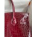 Hermes Birkin 30 Handmade Bag In Bordeaux Crocodile Niloticus Shiny Skin Hermes Birkin 30 Handmade Bag In Bordeaux Crocodile Niloticus Shiny Skin