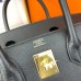 Hermes Birkin 30 Sellier Handmade Bag In Black Epsom Calfskin Hermes Birkin 30 Sellier Handmade Bag In Black Epsom Calfskin