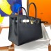 Hermes Birkin 30 Sellier Handmade Bag In Black Epsom Calfskin Hermes Birkin 30 Sellier Handmade Bag In Black Epsom Calfskin