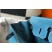Hermes Birkin 30cm Bag In Jean Blue Clemence Leather GHW Hermes Birkin 30cm Bag In Jean Blue Clemence Leather GHW
