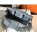 Hermes Birkin 30cm Bag In Blue Lin Clemence Leather GHW Hermes Birkin 30cm Bag In Blue Lin Clemence Leather GHW