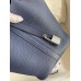 Hermes Picotin Lock 18 Handmade Bag in Blue Saphir Clemence Leather Hermes Picotin Lock 18 Handmade Bag in Blue Saphir Clemence Leather