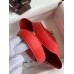Hermes Picotin Lock 18 Handmade Bag in Red Clemence Leather Hermes Picotin Lock 18 Handmade Bag in Red Clemence Leather