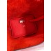 Hermes Picotin Lock 18 Handmade Bag in Red Clemence Leather Hermes Picotin Lock 18 Handmade Bag in Red Clemence Leather