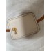 Hermes Picotin Lock 18 Bicolor Handmade Bag in Craie and Gold Clemence Leather Hermes Picotin Lock 18 Bicolor Handmade Bag in Craie and Gold Clemence Leather