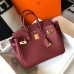 Hermes Birkin 30cm Bag In Bordeaux Clemence Leather GHW Hermes Birkin 30cm Bag In Bordeaux Clemence Leather GHW