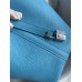Hermes Picotin Lock 18 Handmade Bag in Blue du Nord Clemence Leather Hermes Picotin Lock 18 Handmade Bag in Blue du Nord Clemence Leather