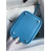 Hermes Picotin Lock 18 Handmade Bag in Blue du Nord Clemence Leather Hermes Picotin Lock 18 Handmade Bag in Blue du Nord Clemence Leather