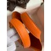 Hermes Picotin Lock 18 Handmade Bag in Orange Clemence Leather Hermes Picotin Lock 18 Handmade Bag in Orange Clemence Leather