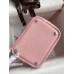 Hermes Picotin Lock 18 Handmade Bag in Rose Sakura Clemence Leather Hermes Picotin Lock 18 Handmade Bag in Rose Sakura Clemence Leather