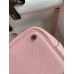 Hermes Picotin Lock 18 Handmade Bag in Rose Sakura Clemence Leather Hermes Picotin Lock 18 Handmade Bag in Rose Sakura Clemence Leather