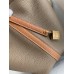 Hermes Picotin Lock 18 Bicolor Handmade Bag in Taupe and Gold Clemence Leather Hermes Picotin Lock 18 Bicolor Handmade Bag in Taupe and Gold Clemence Leather