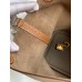 Hermes Picotin Lock 18 Bicolor Handmade Bag in Taupe and Gold Clemence Leather Hermes Picotin Lock 18 Bicolor Handmade Bag in Taupe and Gold Clemence Leather